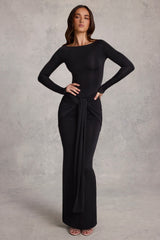 Seraphine | Draped Ruched Maxi Dress