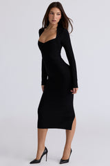 Zoey | Sculpted Midi Dress