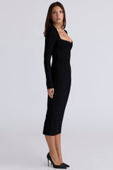 Zoey | Sculpted Midi Dress