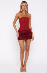 Aubrey | Strapless Corset Mini Set